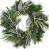 Viv! Home Luxuries Kerstkrans Met Dennenappels - Groen Grijs - O60Cm Sale