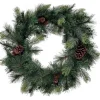 Viv! Home Luxuries Kerstkrans Met Dennenappels - Groen - O60Cm Outlet