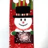 Non Merk Wijnflessok- Kerstsok- Kerstdecoratie- Decoratie -Diner- Wijn- Fles- Kerstcadeau- Wijnfleshouder Store