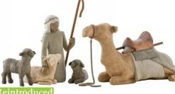 Susan Lordi u0027s Willow Tree - Shepard And Stable Animals Uit De Collectie Best