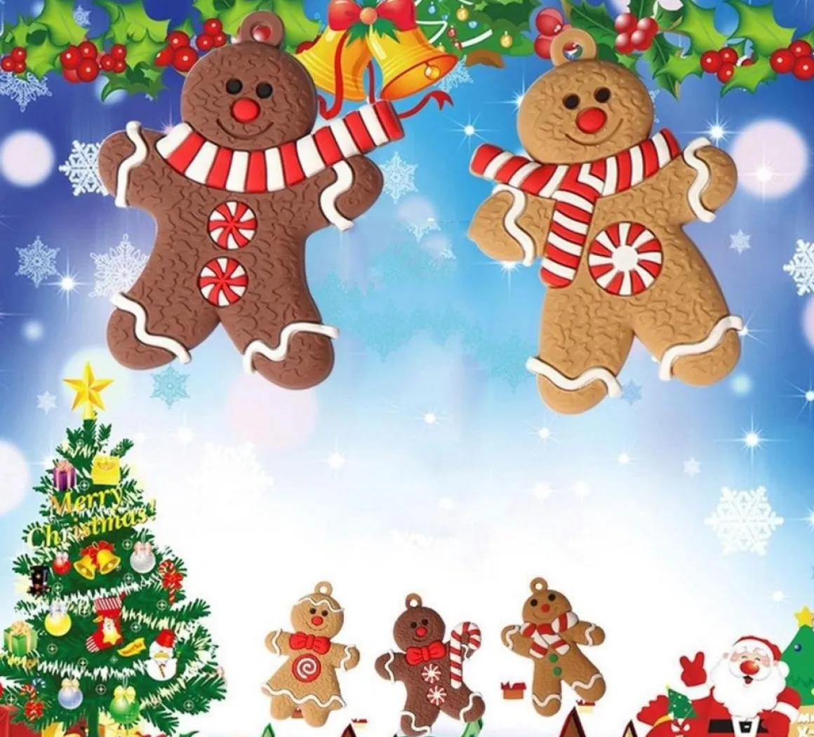 Winkrs - 12X Koekemannetje - Gingerbread Bear - Kerstboom Decoratie - 7 X 5 Cm Best Sale
