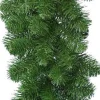 Everlands 1X Groene Dennenslingers / Guirlandes Extra Vol 270 X 30 Cm - Kerstslingers / Dennen Slingers Hot