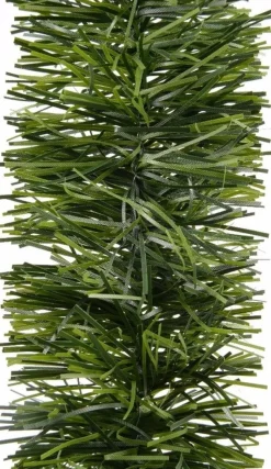 Decoris 5X Kerstslingers Dennenslinger Groen 270 Cm - Guirlande Folie Lametta - Groene Kerstboom Versieringen Shop