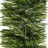 Decoris 6X Kerstslingers Dennenslingers Groen 270 Cm - Guirlande Folie Lametta - Groene Kerstboom Versieringen New