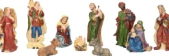 Merkloos 11X Kerststal Kerstbeelden - Kerststal Figuren Store