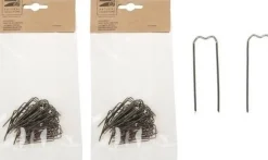 Merkloos 2X Kerststukje Maken Onderdelen 50X Steekkrammen Klemmetjes 1-4 Cm - Krammen/Patentkrammen Sale