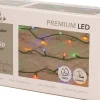 Anna's Collection Kerstlichtsnoeren^1X Kerstverlichting 40 Gekleurde Leds Met Dimmer En Timer - Voor Buiten En Binnen - Boomverlichting