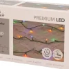 Anna's Collection Kerstlichtsnoeren^1X Kerstverlichting 80 Gekleurde Leds Met Dimmer En Timer - Voor Buiten En Binnen - Boomverlichting