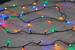 Anna's Collection Kerstlichtsnoeren^1X Kerstverlichting 80 Gekleurde Leds Met Dimmer En Timer - Voor Buiten En Binnen - Boomverlichting