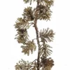 Decoris 2X Stuks Gouden Dennenappels Guirlande 120 Cm Met Glitters Outlet