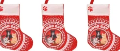 Merkloos 3X Stuks Katten/Poezen Kerstsokken I Have Been A Very Good Cat - Kerstsokken Voor Huisdieren - Kerstsokken Voor De Kat/Poes Best