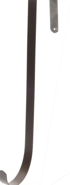 Merkloos 2X Stuks Kerstkrans Ophangen - Bruine Ijzeren Hangers Voor Kerstkransen Store