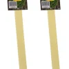 Merkloos 2X Stuks Kerstkrans Ophangen Messing Goud Hangers/Deurhangers 27 Cm - Haken/Beugels Om Kransen Op Te Hangen Best