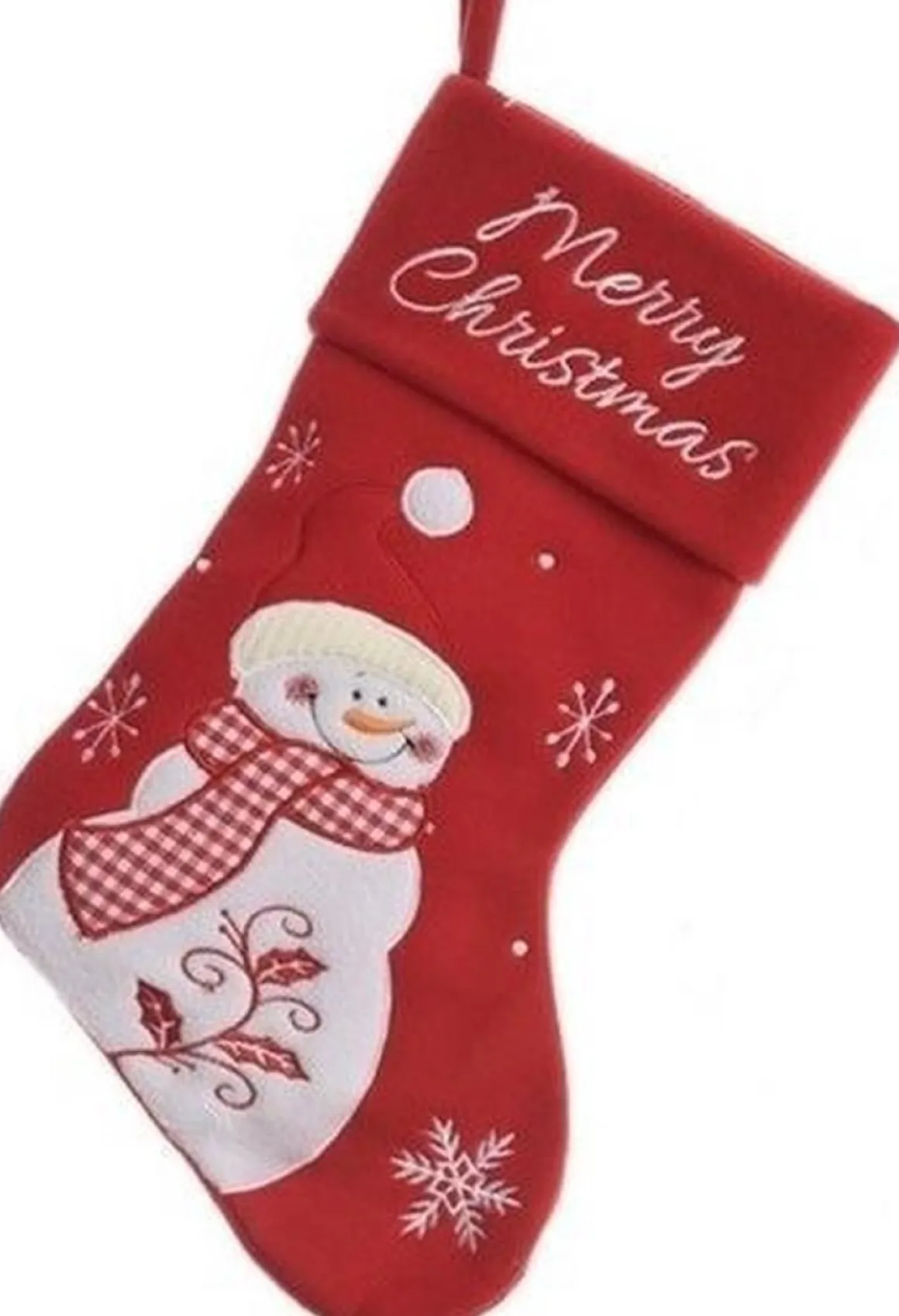 Merkloos 2X Stuks Rode Kerstsokken Van 25 X 40 Cm - Huis Decoratie Kerstversieringen/Kerst Artikelen Best