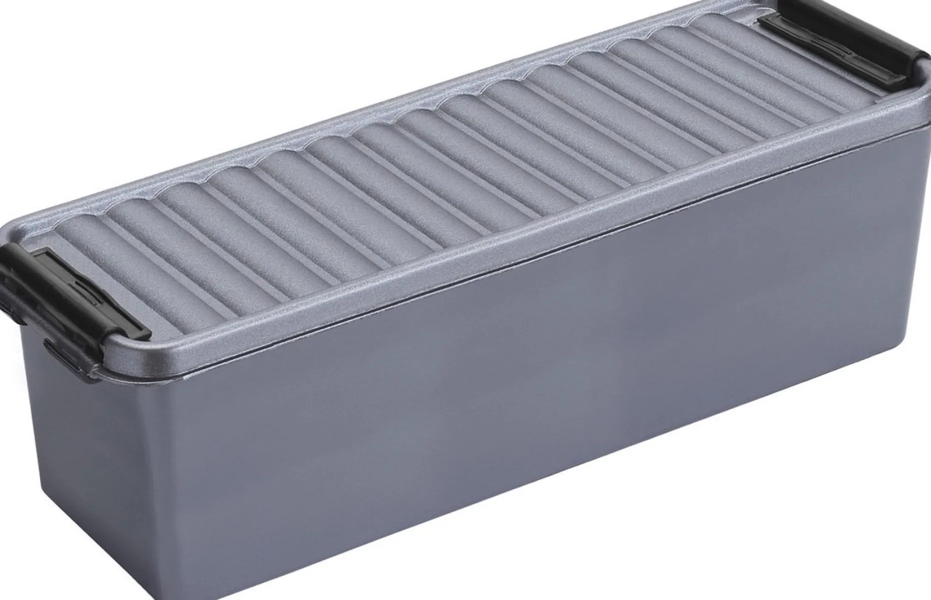 Merkloos Kerstspullen Opbergers^2X Stuks Sunware Q-Line Opbergboxen/Opbergdozen 1,3 Liter 20 X 15 X 14 Cm Kunststof - Praktische Opslagboxen