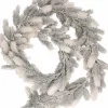 Merkloos 1X Witte Kerstguirlande 180 Cm - Dennenslingers Flash Sale